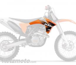UFO Ou�es de radiateur UFO orange KTM
