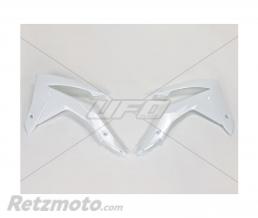 UFO Ou�es de radiateur UFO blanc Honda CRF250R/450R