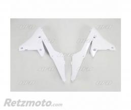 Ou�es de radiateur UFO blanc Yamaha YZ250F/450F