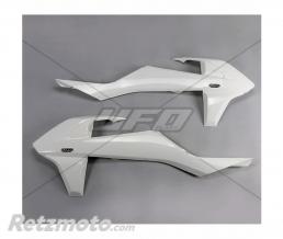 UFO Ou�es de radiateur UFO blanc KTM