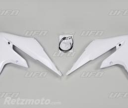 UFO Ou�es de radiateur UFO blanc Yamaha YZ450F