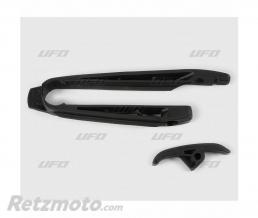 UFO Kit patin de bras oscillant + patin de cha�ne inf�rieur UFO noir KTM