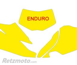 Fonds de plaque BLACKBIRD jaune Yamaha WR450F