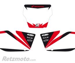 Fonds de plaque BLACKBIRD Graphic blanc Honda CRF250R