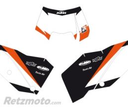 Fonds de plaque BLACKBIRD Graphic blanc KTM
