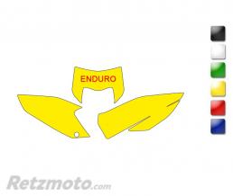 BLACKBIRD Fonds de plaque BLACKBIRD rouge Husqvarna TE-FE 125&+