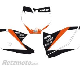 Fonds de plaque BLACKBIRD Graphic blanc KTM