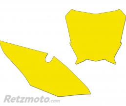 Fonds de plaque BLACKBIRD jaune Honda CRF450R