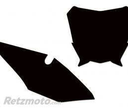 BLACKBIRD Fonds de plaque BLACKBIRD noir Honda CRF450R