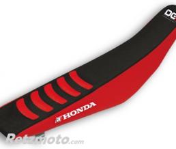 Housse de selle BLACKBIRD Double Grip 3 noir/rouge Honda CRF250R/450R
