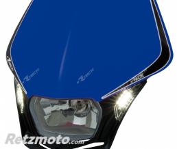 Plaque phare RACETECH V-Face Led bleu