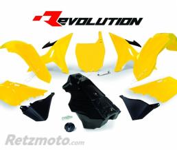 Kit plastique RACETECH Revolution + r�servoir jaune/noir Yamaha YZ125/250