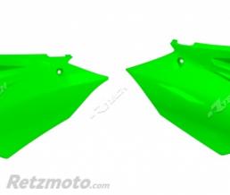 Plaques lat�rales RACETECH vert fluo USA Kawasaki KX-F