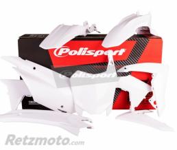 Kit plastique POLISPORT blanc Honda CRF110F