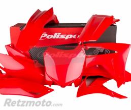 Kit plastique POLISPORT rouge Honda CRF250F/CRF450F