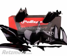 Kit plastique POLISPORT noir Honda CRF110F