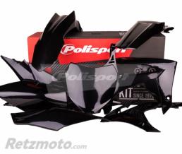 POLISPORT Kit plastique POLISPORT noir Honda CRF250F/CRF450F