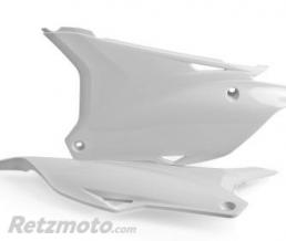 Plaques lat�rales POLISPORT blanc Kawasaki KX85/KX100