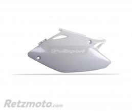 Plaques lat�rales POLISPORT blanc Honda CRF450R