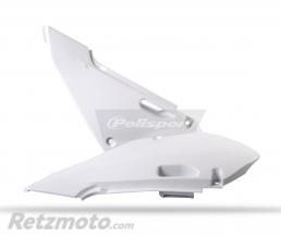 Plaques lat�rales POLISPORT blanc Kawasaki KX85/KX100