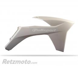 POLISPORT Ou�es de radiateur POLISPORT blanc KTM
