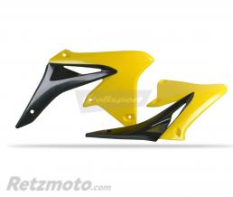 Ou�es de radiateur POLISPORT noir/jaune Suzuki RM-Z250