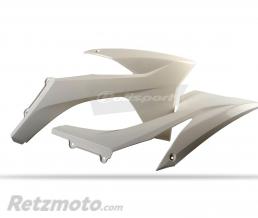 Ou�es de radiateur POLISPORT blanc KTM