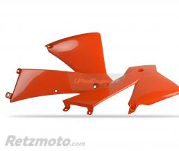 POLISPORT Ou�es de radiateur POLISPORT orange KTM