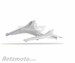 Caches bo�te � air POLISPORT blanc Honda CRF250R/CRF450R