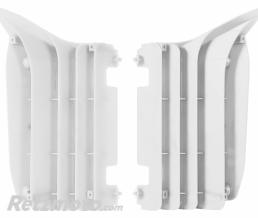 Cache radiateur POLISPORT blanc Yamaha YZ250F