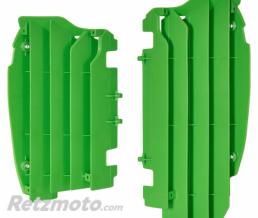 Cache radiateur POLISPORT vert Kawasaki KX450F