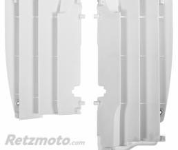 Cache radiateur POLISPORT blanc Suzuki RM-Z450
