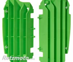 Cache radiateur POLISPORT vert Kawasaki KX250F
