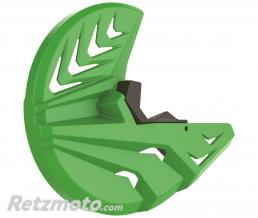Prot�ge disque avant POLISPORT vert Kawasaki KX250F/450F