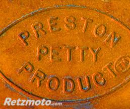 Garde-boue arri�re PRESTON PETTY Vintage MX orange citrouille