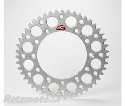 RENTHAL Couronne RENTHAL Ultralight 48 dents alu anti-boue pas 520 type 131U anodis� argent Yamaha
