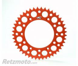RENTHAL Couronne RENTHAL Ultralight 46 dents alu anti-boue pas 520 type 224U anodis� orange KTM