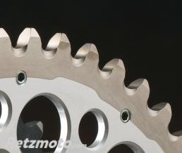 Couronne RENTHAL Twinring 50-dents Ultra-light anti-boue anodis� dur noir Suzuki