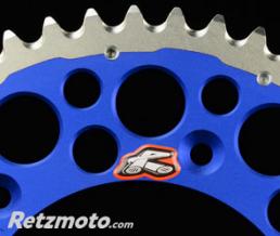 Couronne RENTHAL Twinring 48-dents Ultra-light anti-boue anodis� dur bleu Yamaha