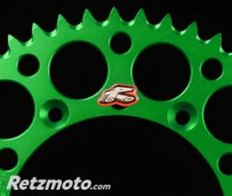 Couronne RENTHAL Ultralight 51 dents alu anti-boue pas 420 type 191U anodis� vert Kawasaki KX80/85