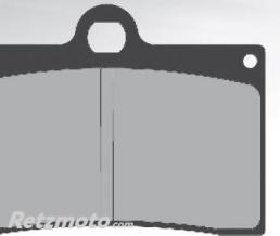 BRENTA Plaquette de frein BRENTA Organiques FT3030