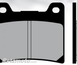 BRENTA Plaquette de frein BRENTA Organiques FT3053
