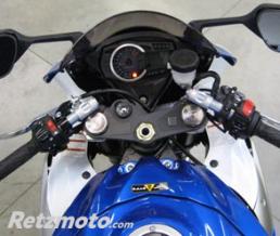 LSL Guidons bracelets relev�s LSL Tour Match argent Suzuki GSX-R1000