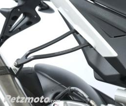 Patte de fixation de silencieux R&G RACING noir Aprilia RSV4