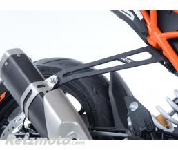Kit suppression repose-pieds arri�re R&G RACING noir KTM Duke 125