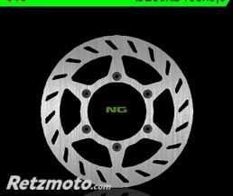 Disque de frein avant gauche NG 318 rond fixe Rieju RS1 50