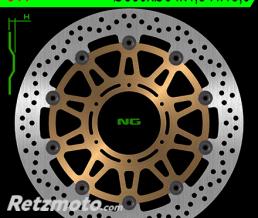 Disque de frein NG 644 rond semi-flottant