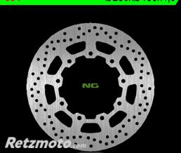 Disque de frein avant gauche NG 694 rond fixe Kawasaki KLR650 Tengai
