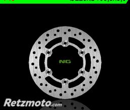 Disque de frein avant gauche NG 745 rond fixe