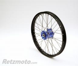 Roue avant compl�te HAAN WHEELS A60 21x1.60x36 jante noir/moyeu bleu